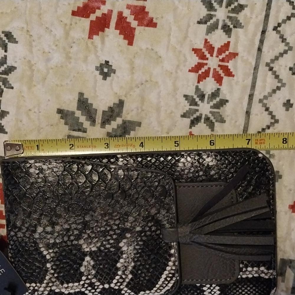 K Carroll Rfid Snakeskin Print Crossbody. NWT - Picture 12 of 14